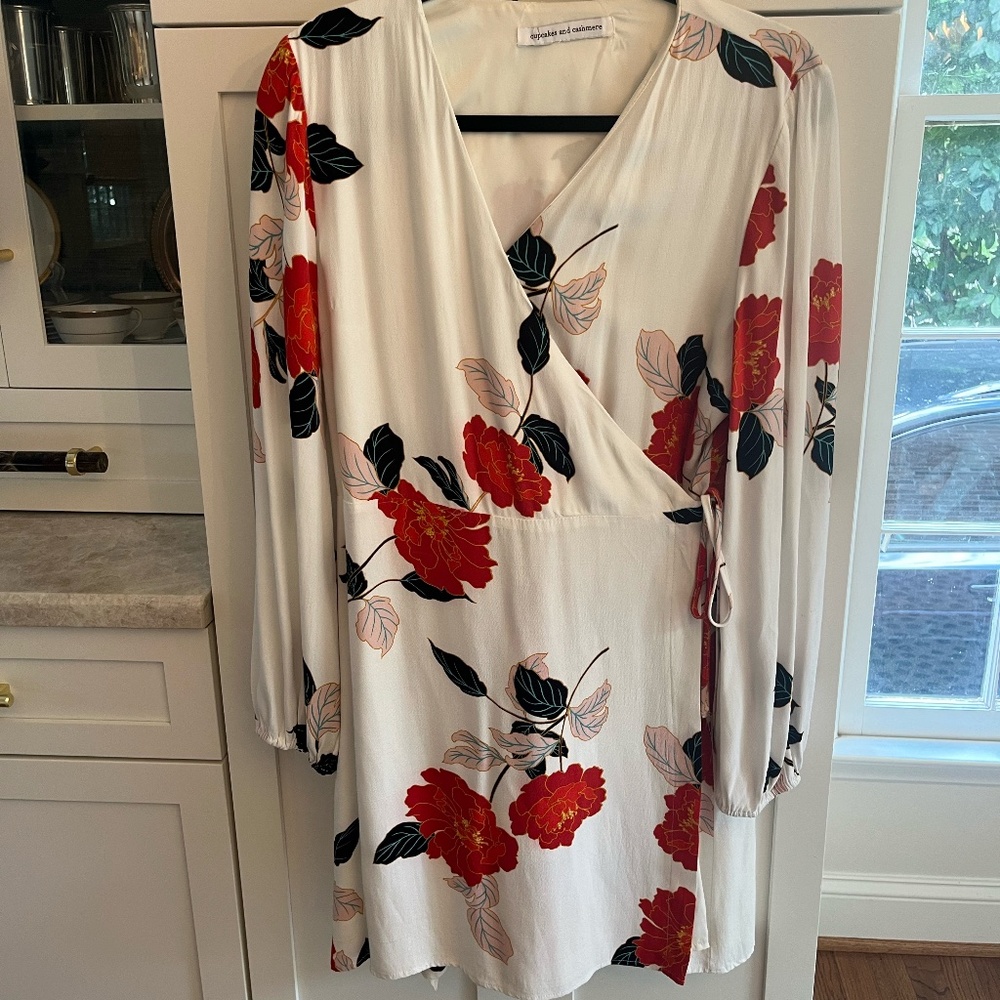 Floral Wrap Dress